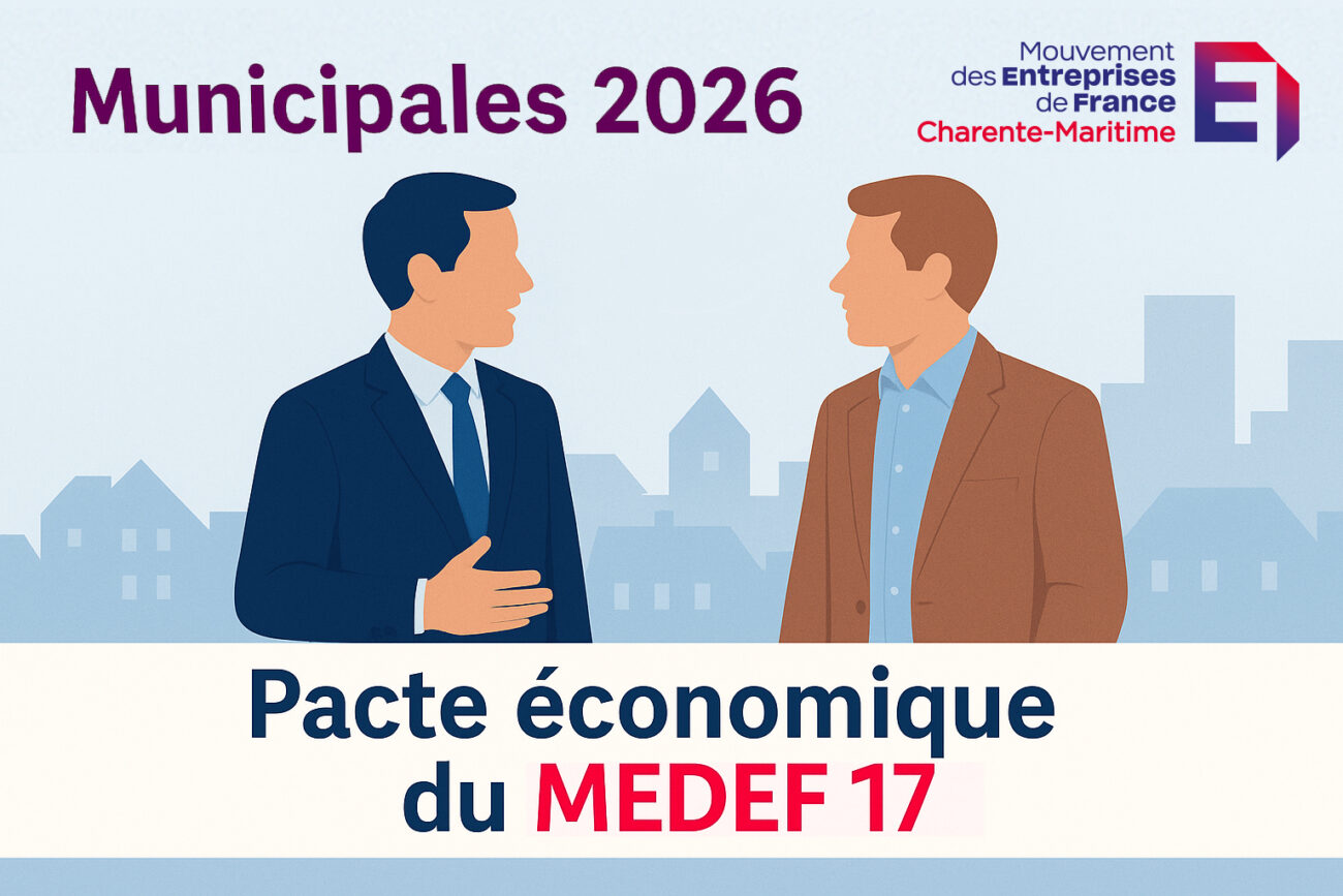 Municipales 2026 : faisons entendre la voix des entreprises